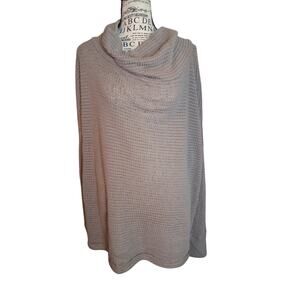 Fantastic fawn large cowl neck cardigan brown long sleeve